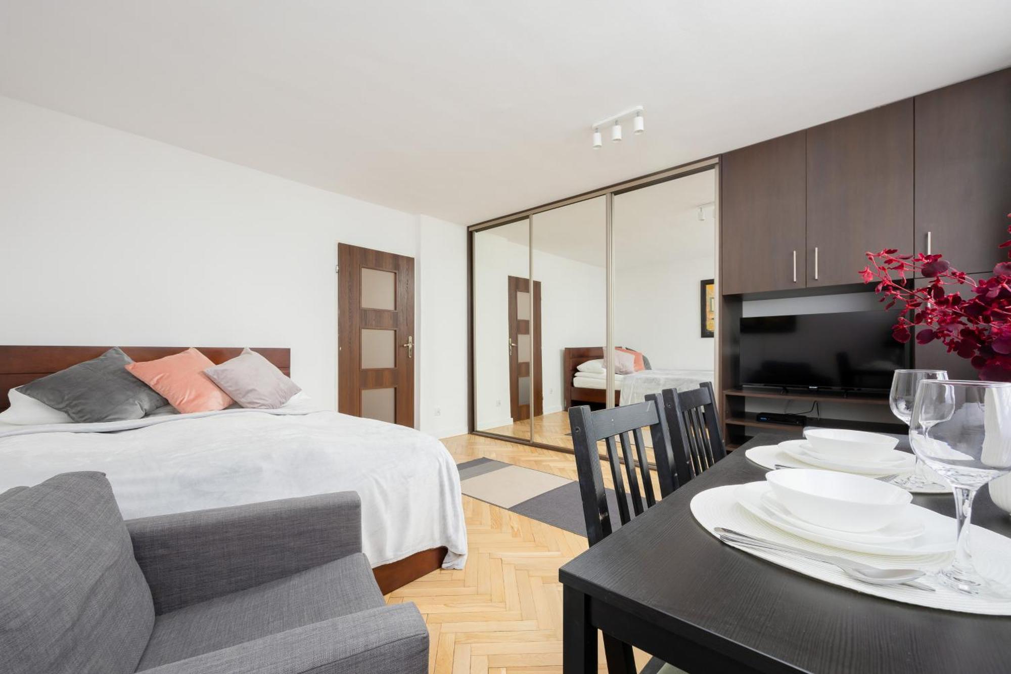 Studio Warsaw Downtown By Noclegi Renters Exteriér fotografie
